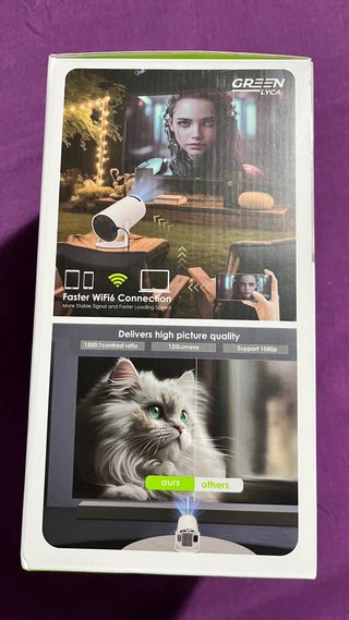 Proyector Full HD Green Lyca con Android
