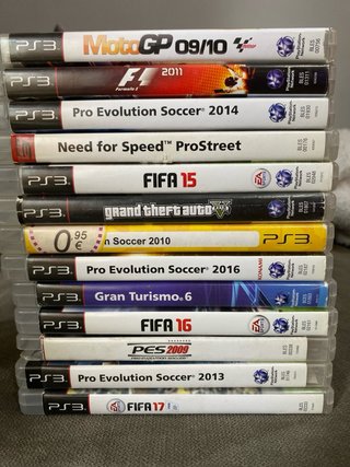 pack PS3 + videojuegos