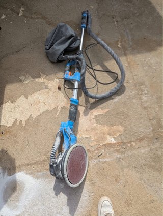 Lijadora de pared con aspiración