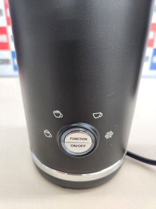 Espumador leche 600W, 300ml, eléctrico 4 en 1, espumador eléctrico, espumador de leche de acero inoxidable, control de temperatura, revestimiento antiadherente Yissvic