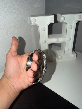 Reloj Hugo Boss Cronógrafo Plata y Negro