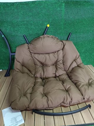 Costway Silla de salón de poliéster con estructura