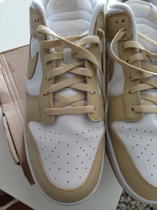 Nike Dunk Low Retro Hombre Blanco/Beige