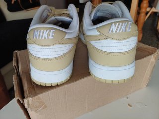 Nike Dunk Low Retro Hombre Blanco/Beige