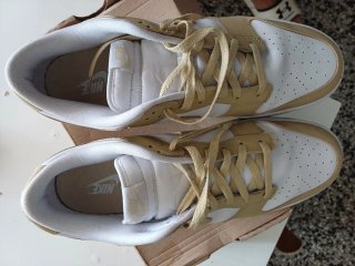 Nike Dunk Low Retro Hombre Blanco/Beige