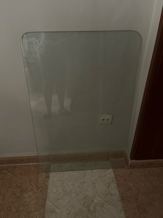 Cristal Mesa Camilla de 90x60 cm