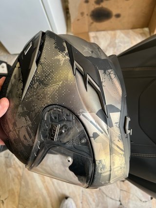 Casco LS2 Negro y Gris