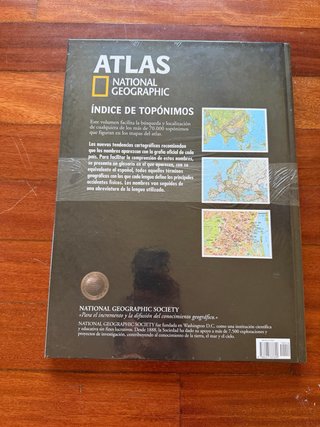 Atlas National Geographic – Índice de topónimos