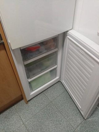 Nevera Combi Blanca