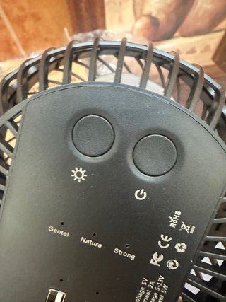 Ventilador Recargable con Pinza y USB