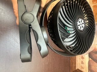 Ventilador Recargable con Pinza y USB