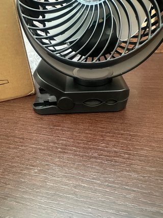Ventilador Recargable con Pinza y USB