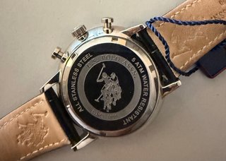 Reloj U.S. Polo Assn. USP4353BK Negro/Plata