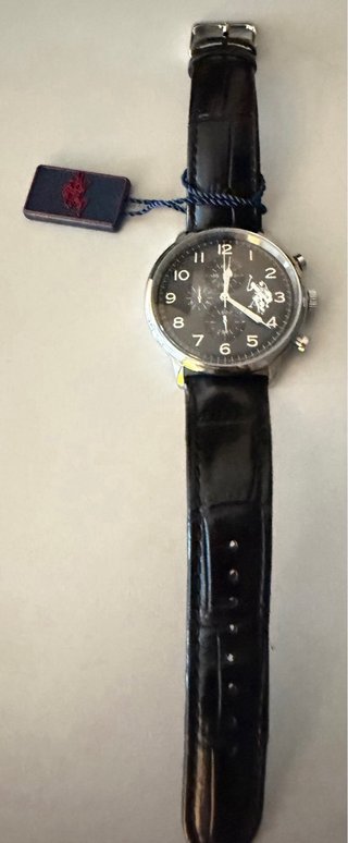 Reloj U.S. Polo Assn. USP4353BK Negro/Plata