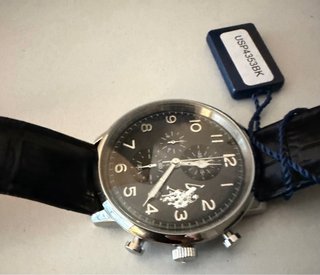 Reloj U.S. Polo Assn. USP4353BK Negro/Plata