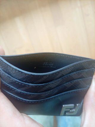 Tarjetero Fendi Negro