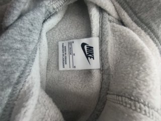 Sudadera Nike gris niño