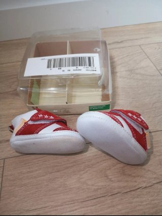 Zapatillas Benetton Bebé Talla 16 Winnie Pooh