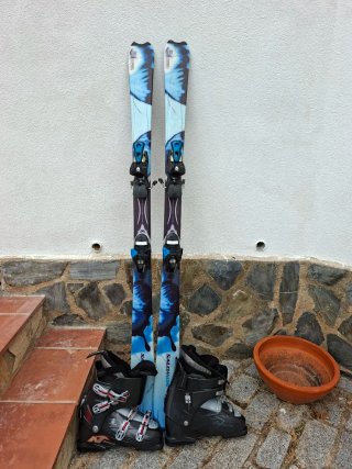 Esquís alpinos Salomon de 154 cm