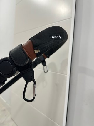 Carrito de bebé Jané Muum negro y gris