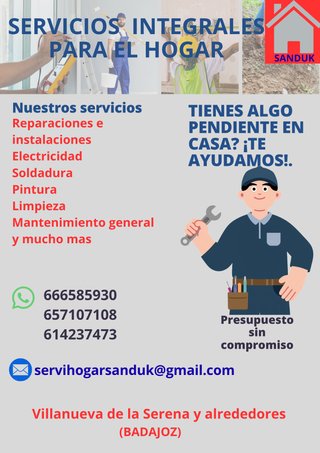 SERVICIOS INTEGRALES PARA EL HOGAR