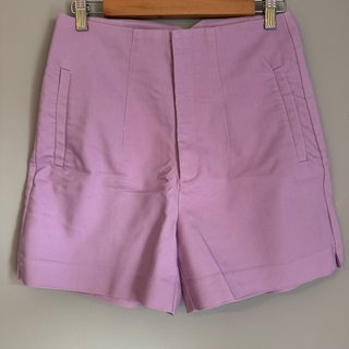 Short de vestir lila Stradivarius