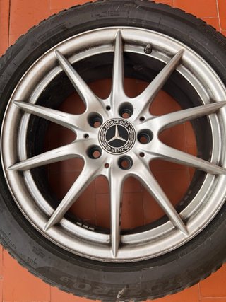 4 Llantas Invierno Mercedes 17” Pirelli 205/50 R17