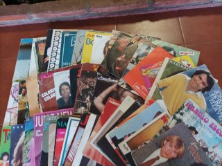 Colección Vinilos Singles Pop Rock Latino