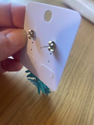 Pendientes azules