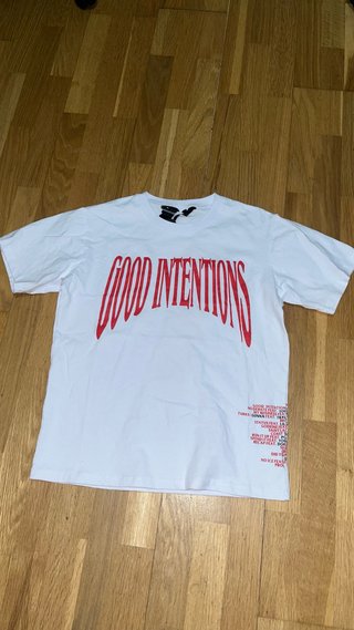 Camiseta Vlone Good Intentions Blanca