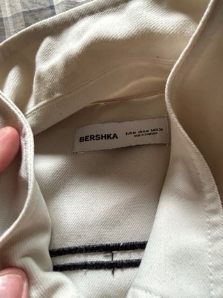 Camisa Bershka Beige Talla M
