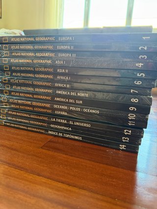 Atlas National Geographic Colección completa de 14