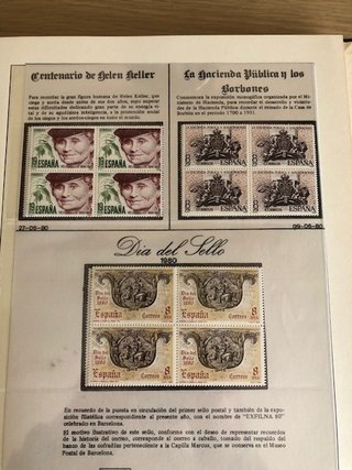 Álbum de Sellos España 1979-1982