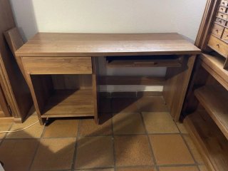 Mesa escritorio madera 140x54x80 cm