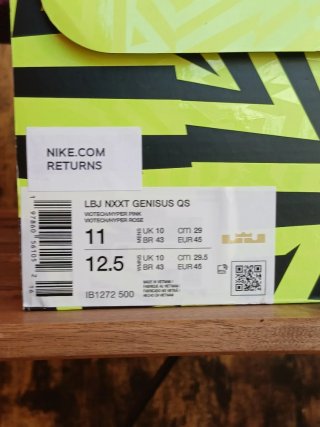 Nike LeBron NXXT Genisus QS Talla 45