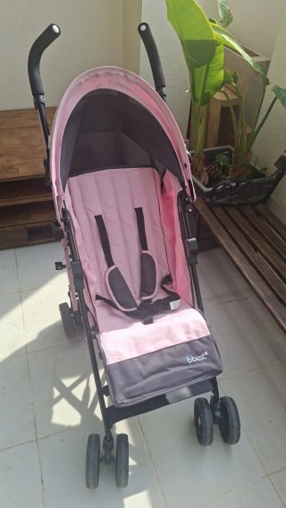 Silla de paseo plegable Bbest rosa