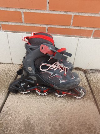 Patines en línea y protecciones