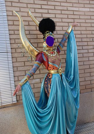 Traje de carnaval Diosa griega