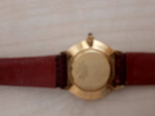 Reloj Suizo Electrochapado 18K Oro