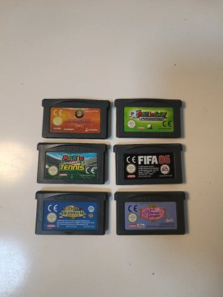 Lote 6 Juegos Game Boy Advance