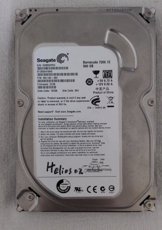 Disco duro Seagate 500 GB SATA 3,5" 112 horas