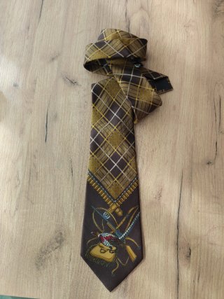 Corbata Vintage Estampada
