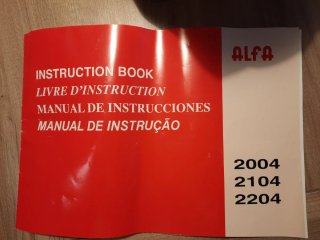 Máquina de coser Alfa Modelo 2204