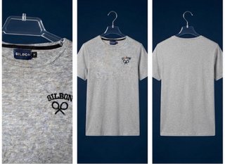 Camiseta Silbon Gris