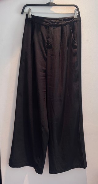 Pantalones anchos negros