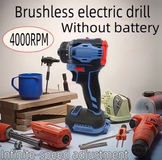 Taladro Inalámbrico Sin Escobillas 4000rpm