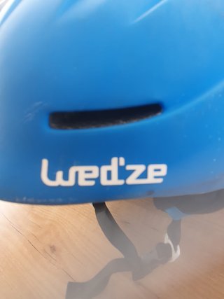 Casco y Gafas Esquí Azul