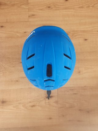 Casco y Gafas Esquí Azul