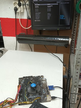 placa base MSI H110M PRO-VD+ PENTIUM. G4400+ 4 RAM