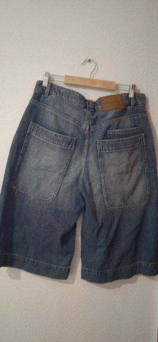 Pantalón Vaquero Corto Azul